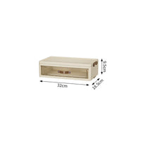 Boîte de rangement à tiroir pliable multifonctionnelle à 3 couches