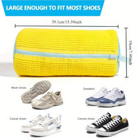Sac de lavage de chaussures en coton – vue 6