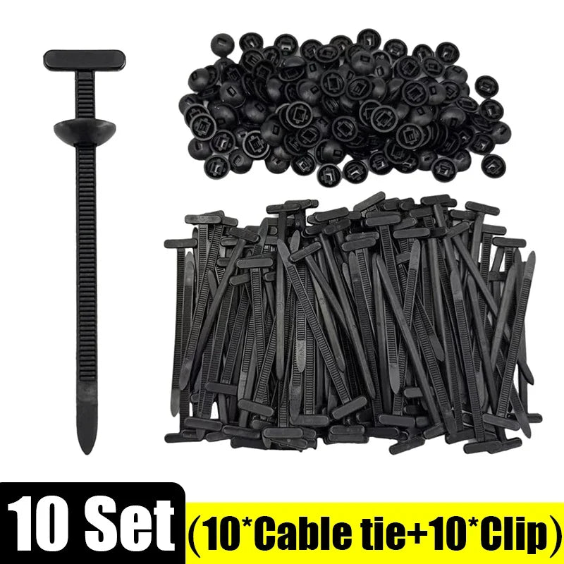 Attaches de câble en Nylon, boucle de fixation automatique