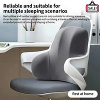 Coussin de soutien lombaire ergonomique en mousse à mémoire de forme