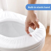 Couvre-siège de toilette jetable en tissu non tissé – vue 2