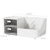 Boîte de rangement de bureau, organisateur de cosmétiques avec tiroirs – vue 6