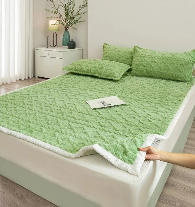 Matelas Doux en Fourrure Épaisse