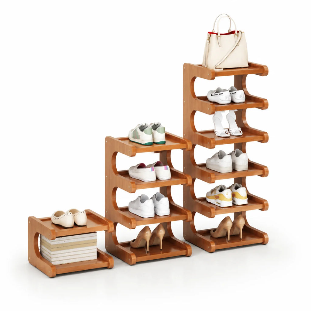 Étagère à chaussures compacte pour portes étroites – vue 6