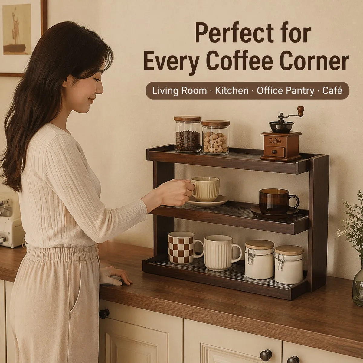 Support de rangement pour tasses de bureau