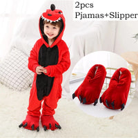 Costumes de cosplay anime de dinosaure pour garçons et filles