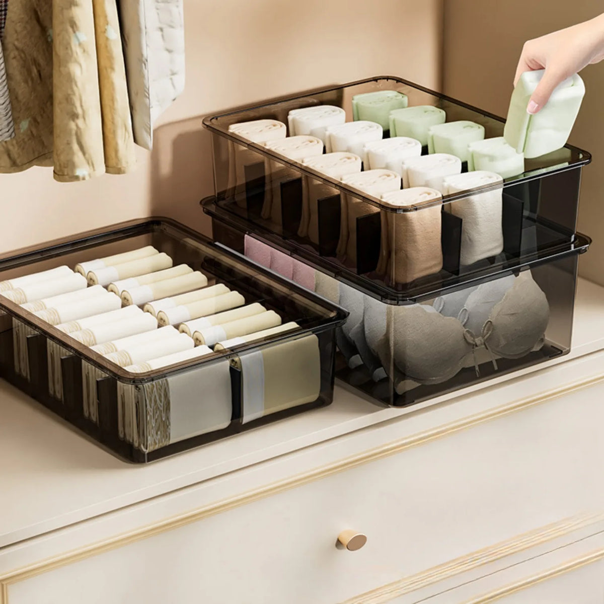 Organisateur de sous-vêtements 3 paquets – vue 2