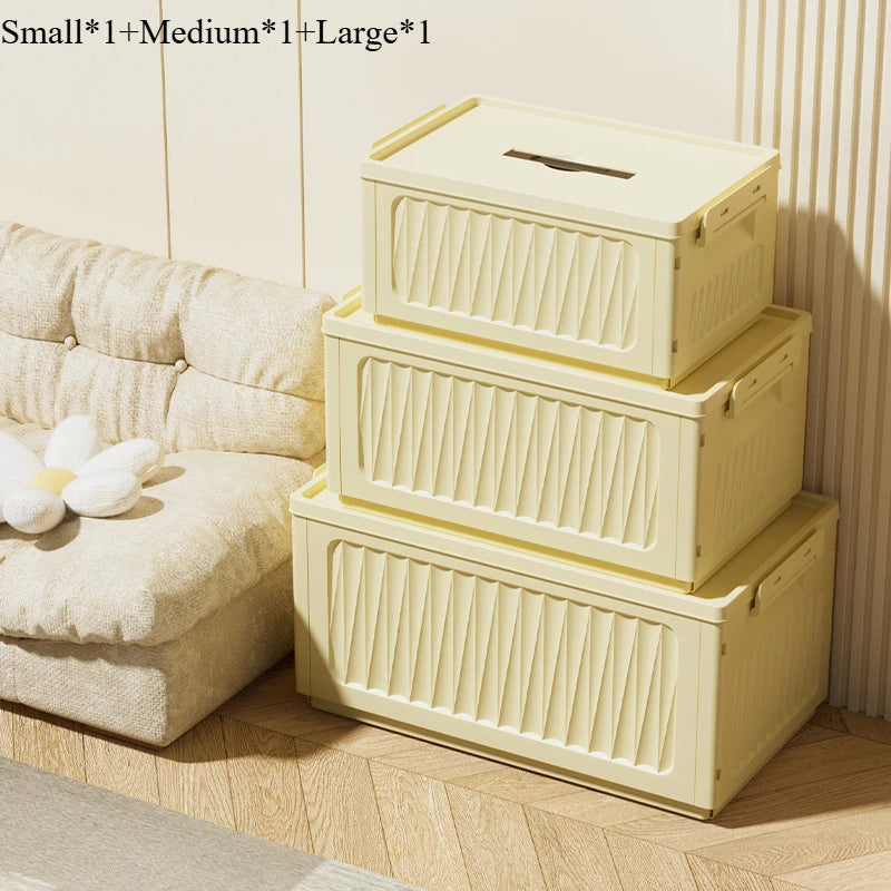 Boîtes de rangement pliantes multifonctions