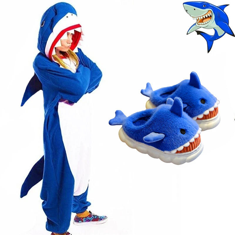 Pyjama Onesie requin bleu Kigurumi licorne Animal hommes femmes adulte dessin animé doux H