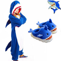 Pyjama Onesie requin bleu Kigurumi licorne Animal hommes femmes adulte dessin animé doux H