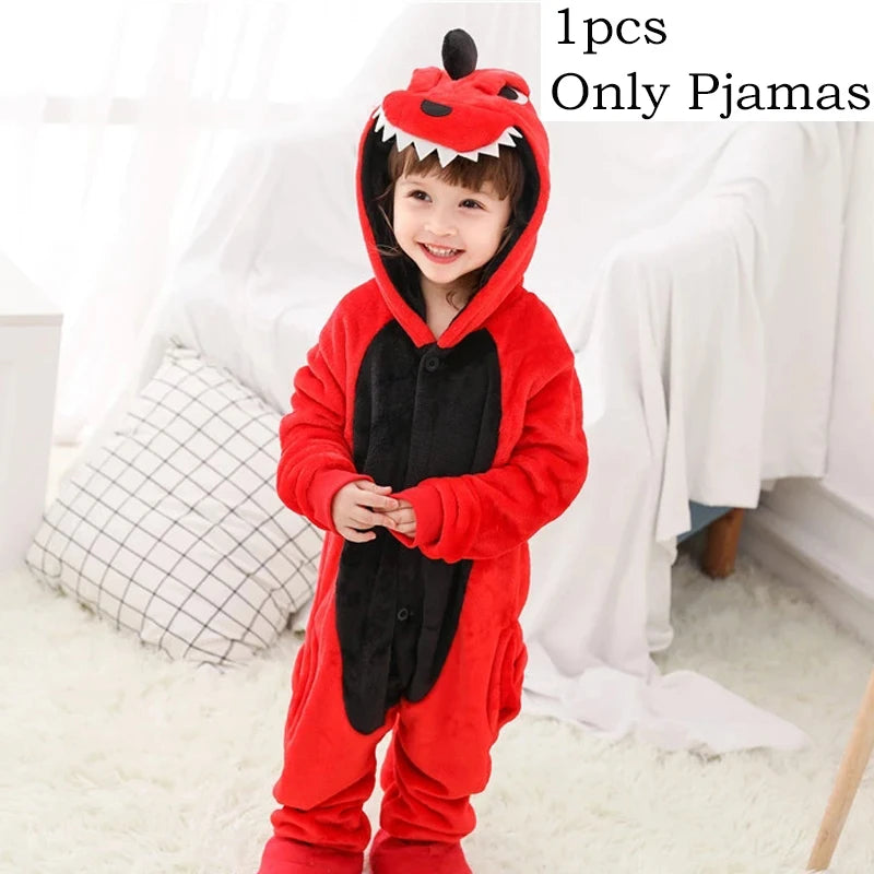Costumes de cosplay anime de dinosaure pour garçons et filles