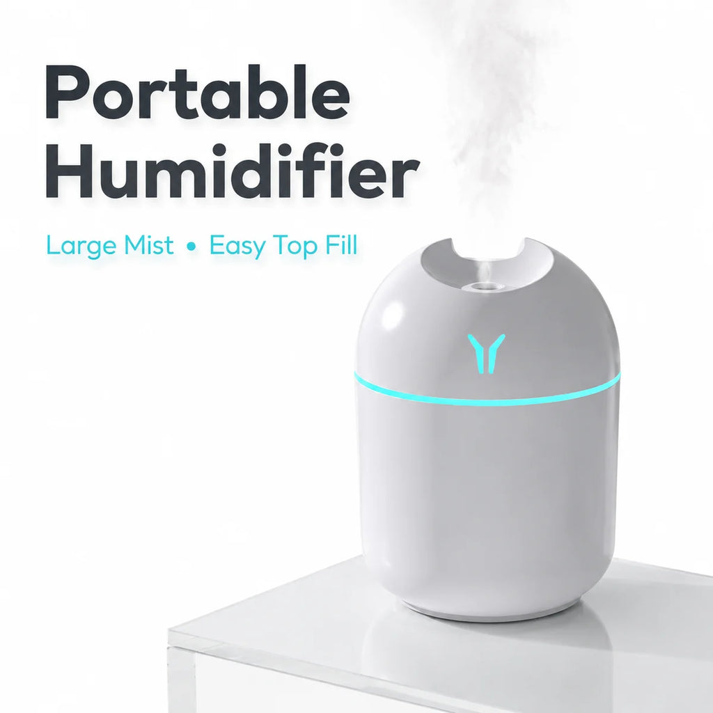 Petit humidificateur Y USB mini silencieux à grand débit d'air pour la maison – vue 5