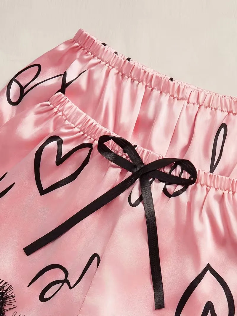 Ensemble pyjama deux pièces pour femme – vue 5