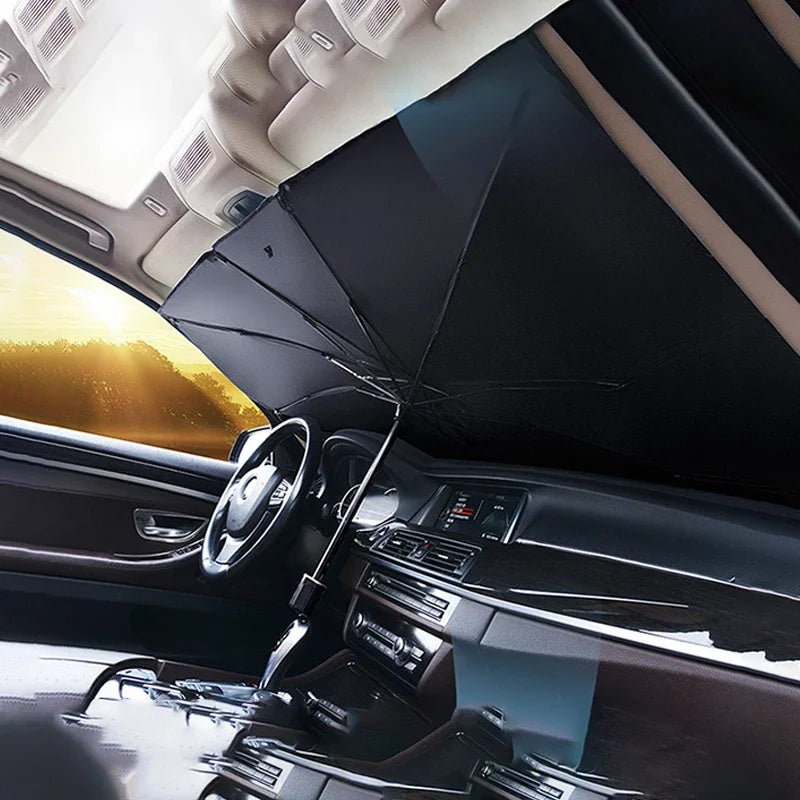 Pare-soleil pliable pour pare-brise de voiture – vue 3