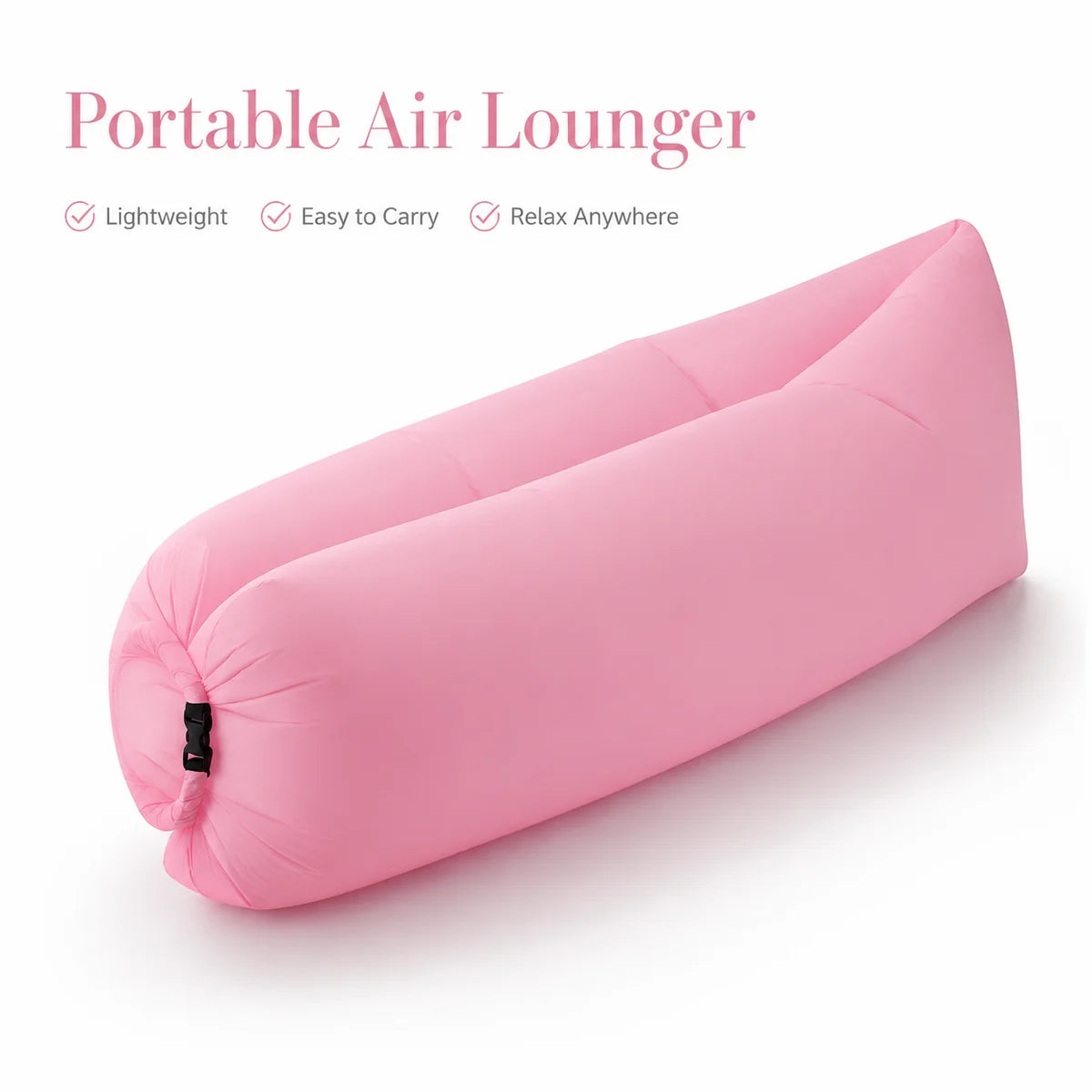 Canapé gonflable sélectionné, chaise longue individuelle – vue 5