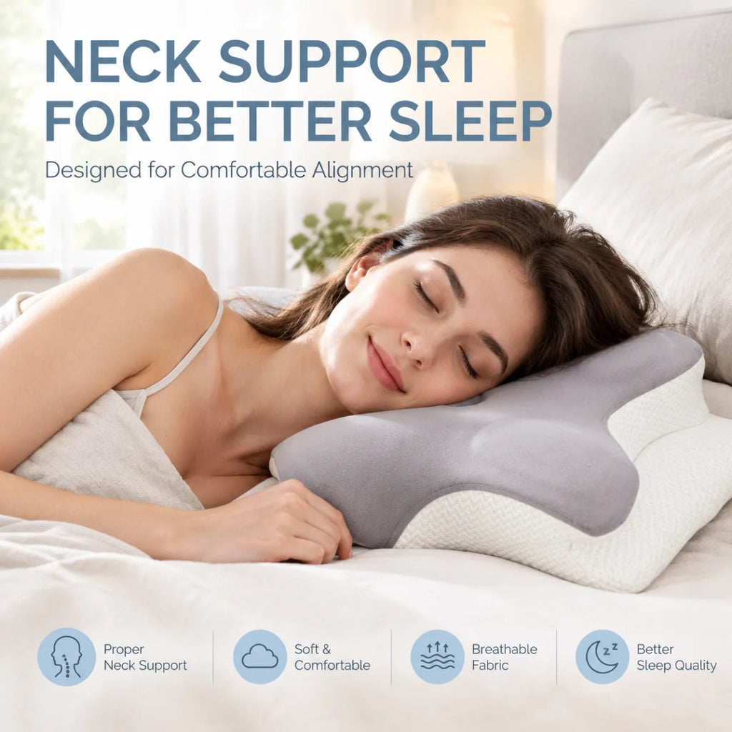 Coussin cervical en mousse à mémoire de forme – vue 2
