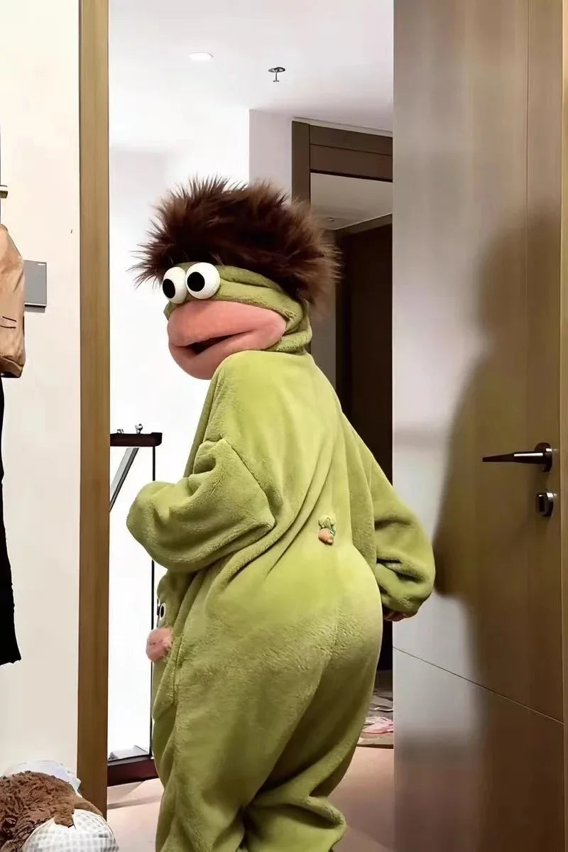 Pyjama Kigurumi Drôle et Mignon Monstre à Grande Bouche – vue 4