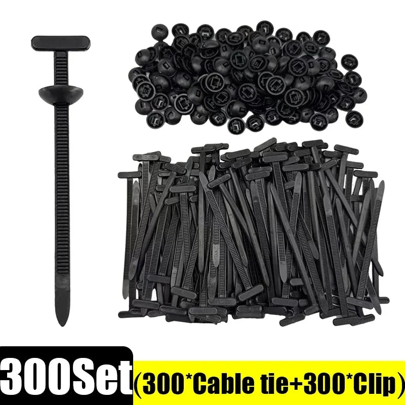 Attaches de câble en Nylon, boucle de fixation automatique