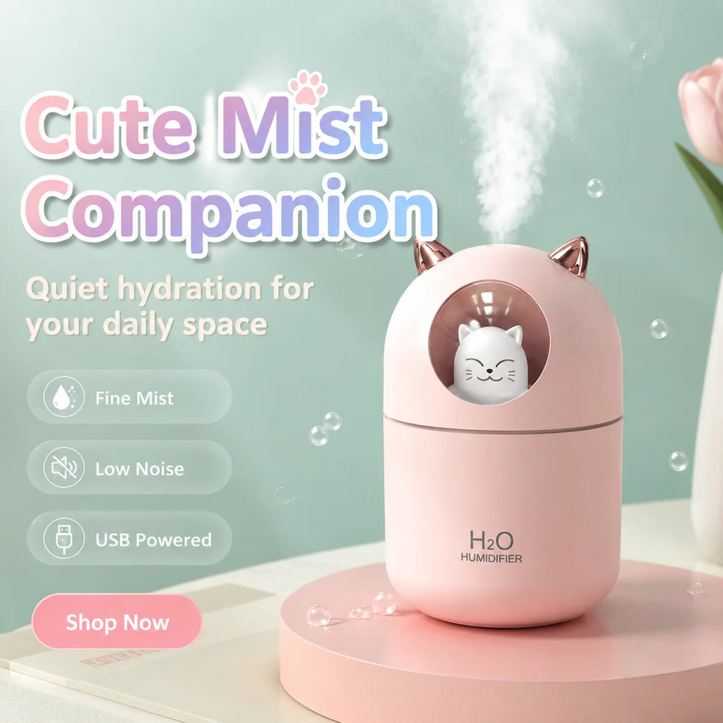 Mini humidificateur mignon pour animaux de compagnie – vue 4