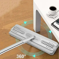 Serpillère plate en microfibre mains libres avec seau – vue 5