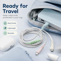 Protection universelle pour câble de données et tête de charge pour câbles de téléphone po – vue 3