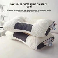 Oreiller de massage ergonomique en nid d'abeille SPA – vue 2