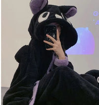 Pyjama d'hiver Robe chauve-souris – vue 4