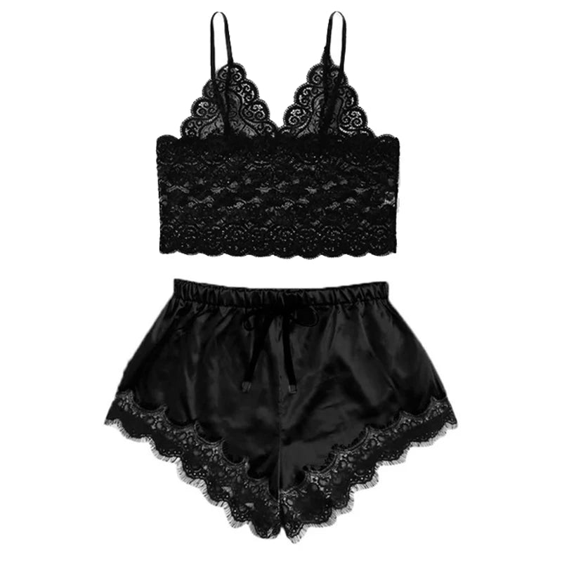 Ensemble pyjama deux pièces pour femme