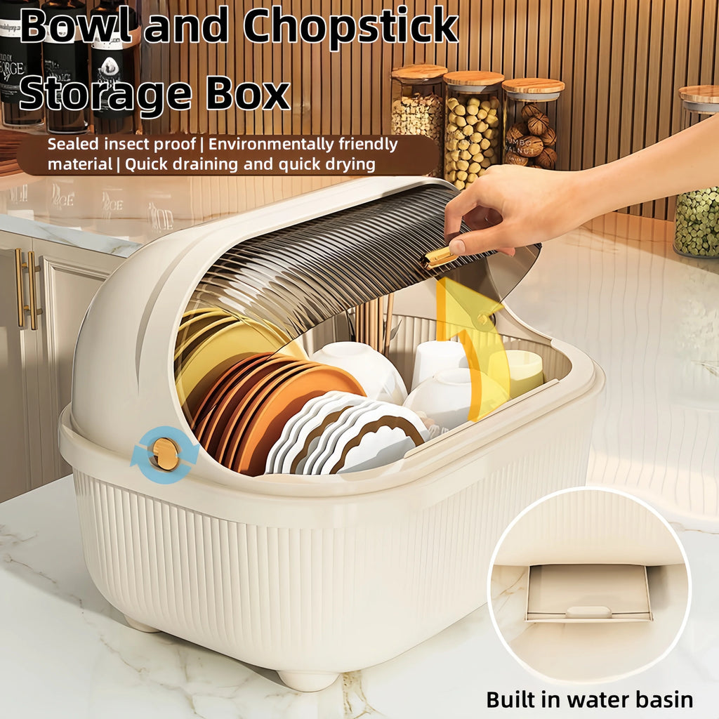 Boîte de rangement de cuisine de grande capacité