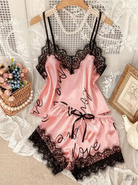 Ensemble pyjama deux pièces pour femme
