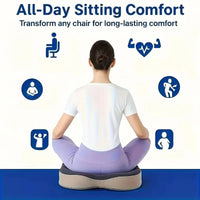 Coussin de siège ergonomique en mousse à mémoire de forme – vue 4