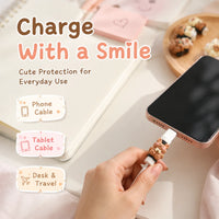 Étui de protection pour câble de données en dessin animé mignon – vue 3