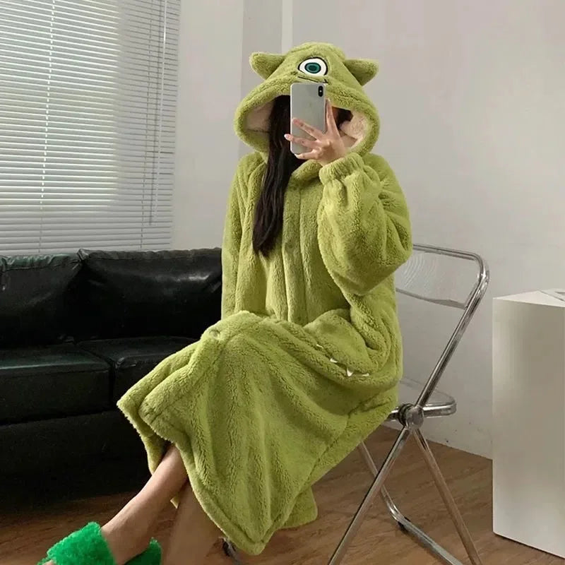 Pyjama Animal de dessin animé pour femme – vue 4