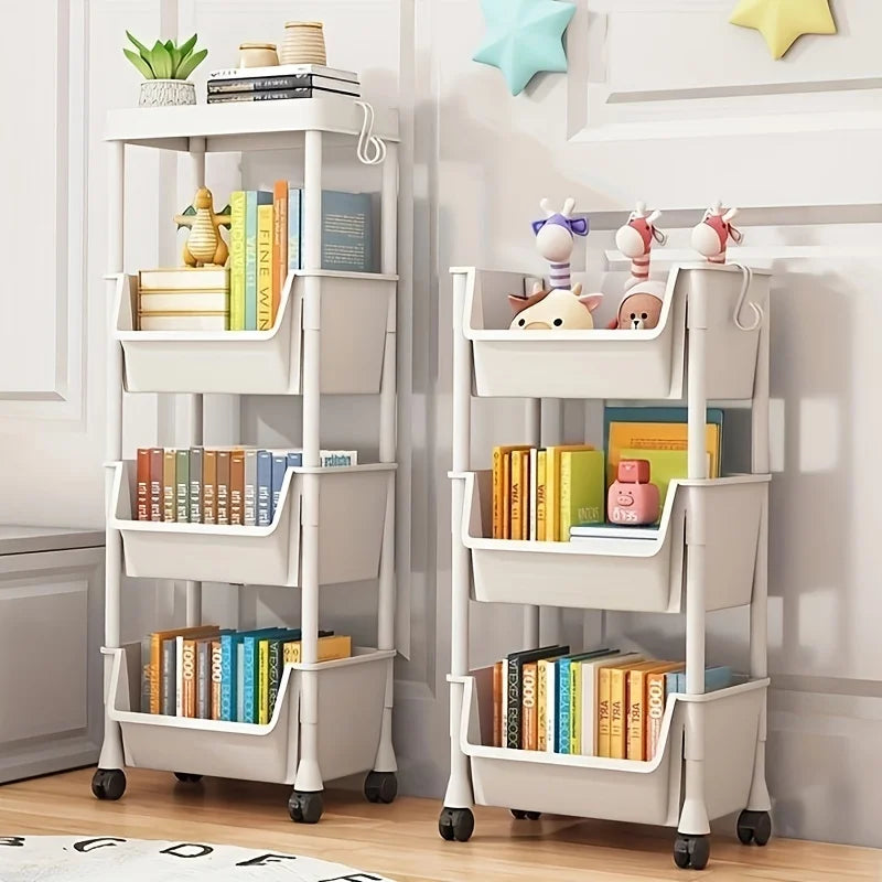 Étagère de rangement à 5 niveaux - Organisateur de jouets pour enfants – vue 2