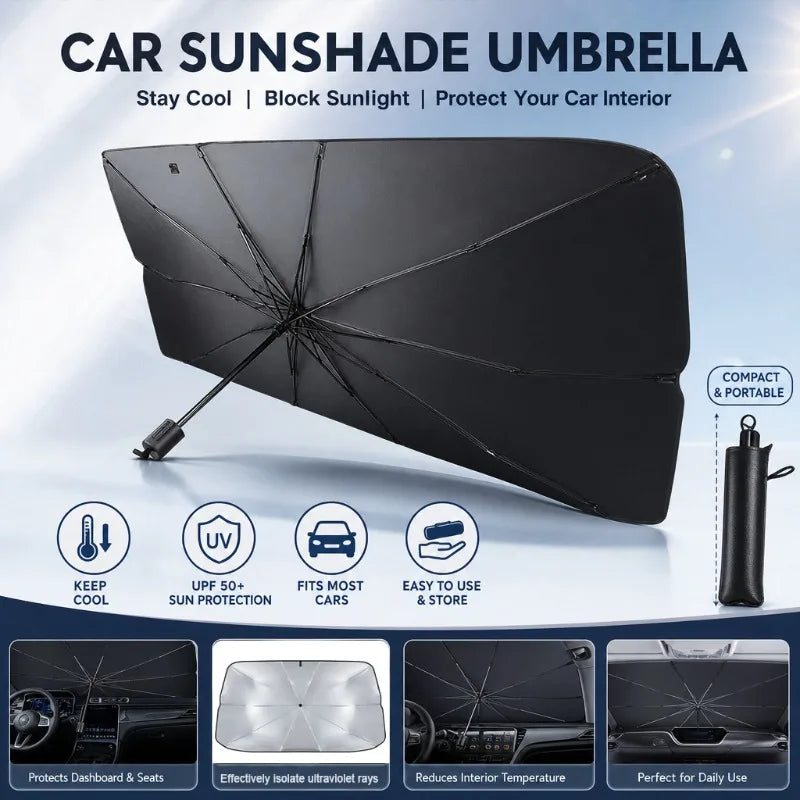 Pare-soleil pliable pour pare-brise de voiture
