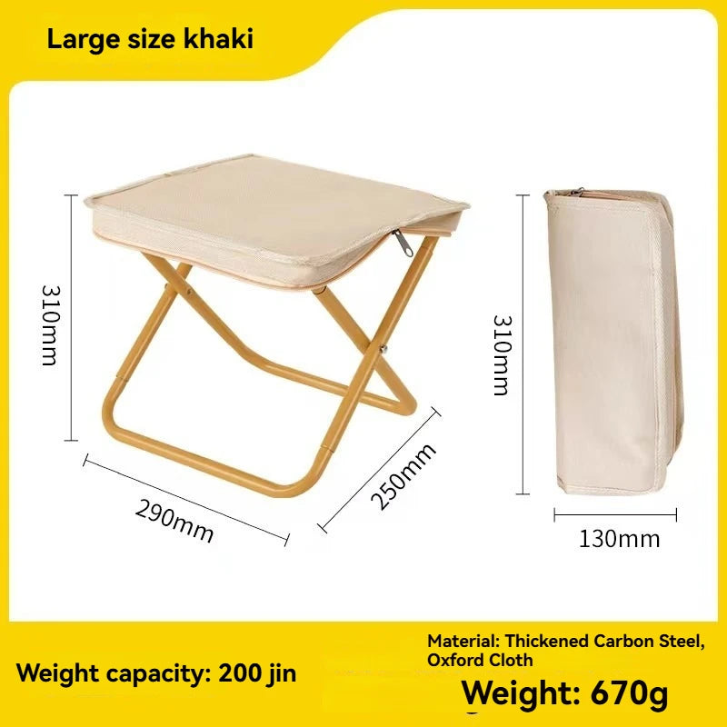 Tabouret pliant, chaise de pêche – vue 2