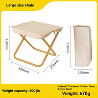 Tabouret pliant, chaise de pêche – vue 2