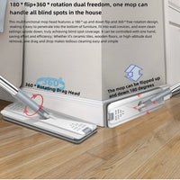 360 ° Vadrouille rotative, outils de nettoyage ménager – vue 4
