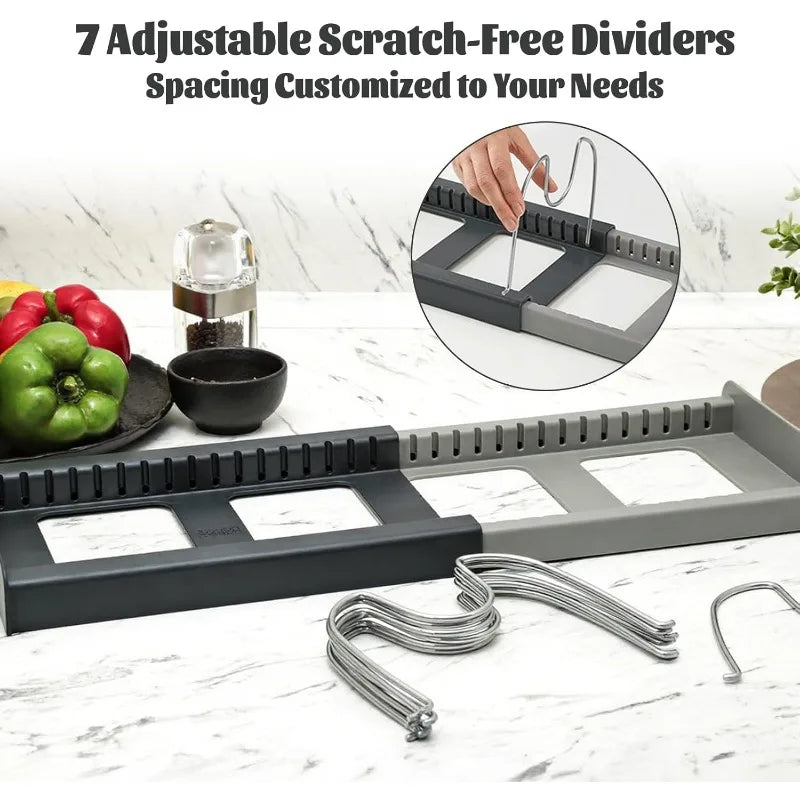 Organisateur extensible pour casseroles et poêles – vue 4