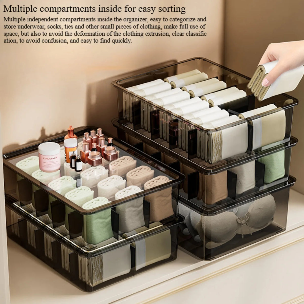 Organisateur de sous-vêtements 3 paquets – vue 4