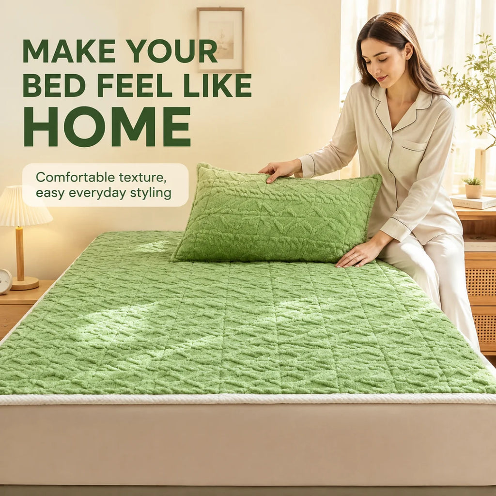 Matelas Doux en Fourrure Épaisse