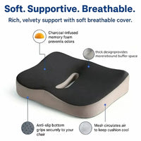 Coussin de siège ergonomique en mousse à mémoire de forme – vue 5