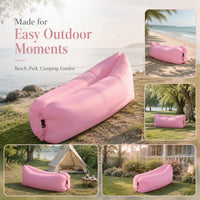 Canapé gonflable sélectionné, chaise longue individuelle