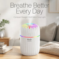 Humidificateur d'air coloré en forme de tasse