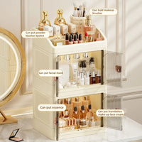 Boîte de rangement de maquillage à 3 couches – vue 3