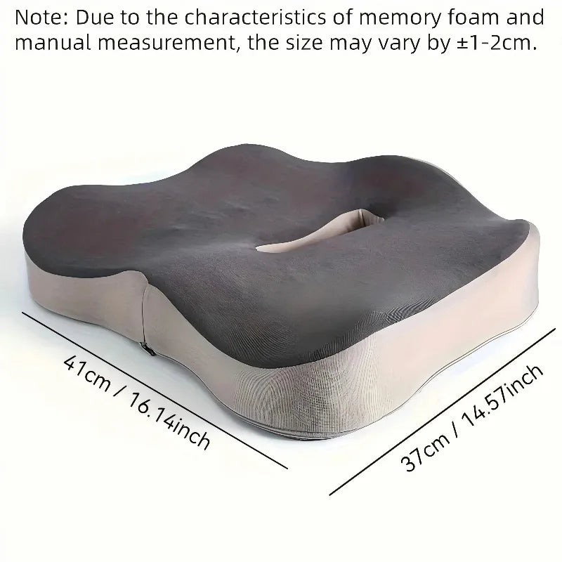 Coussin de siège ergonomique en mousse à mémoire de forme – vue 6