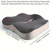 Coussin de siège ergonomique en mousse à mémoire de forme – vue 6