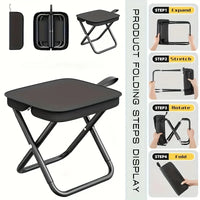 Tabouret pliant portable, chaise de camping légère – vue 6