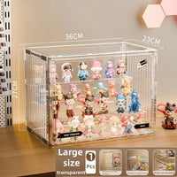 Vitrine de boîte aveugle, présentoir en acrylique