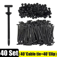 Attaches de câble en Nylon, boucle de fixation automatique